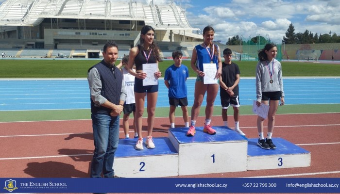 Senior Boys & Girls Athletics Teams at Nicosia Competition